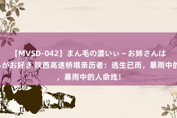 【MVSD-042】まん毛の濃いぃ～お姉さんは生中出しがお好き 陕西高速桥塌亲历者：逃生已而，暴雨中的人命线！