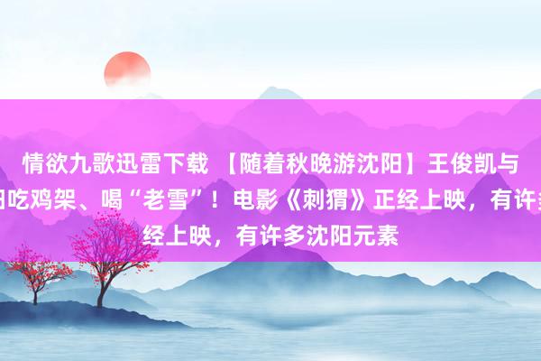 情欲九歌迅雷下载 【随着秋晚游沈阳】王俊凯与葛优在沈阳吃鸡架、喝“老雪”！电影《刺猬》正经上映，有许多沈阳元素